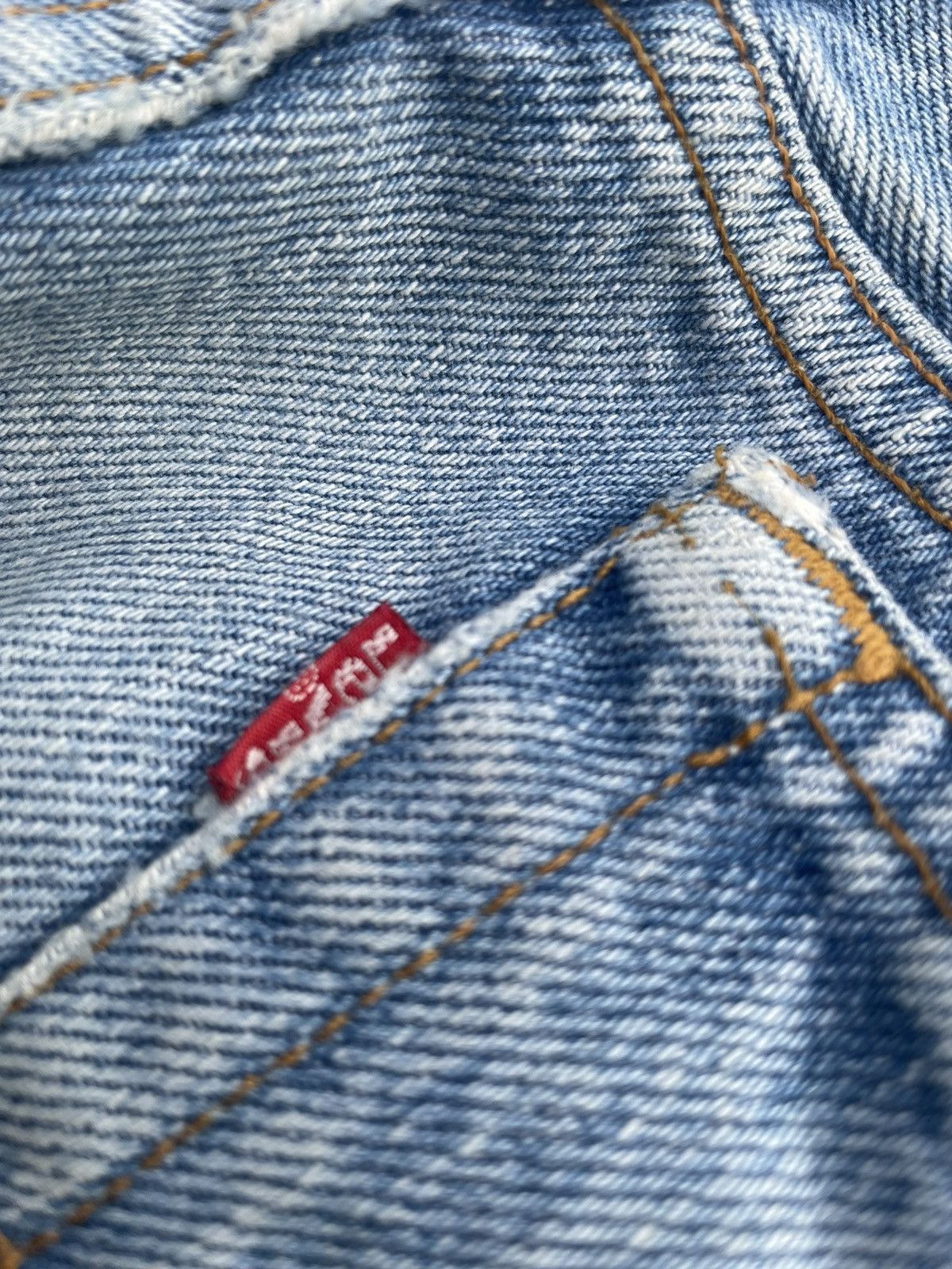 Levi's Vintage Levi’s 501 e 1991 Usa Aging Faded Distressed Size US 34 / EU 50 - 15 Thumbnail