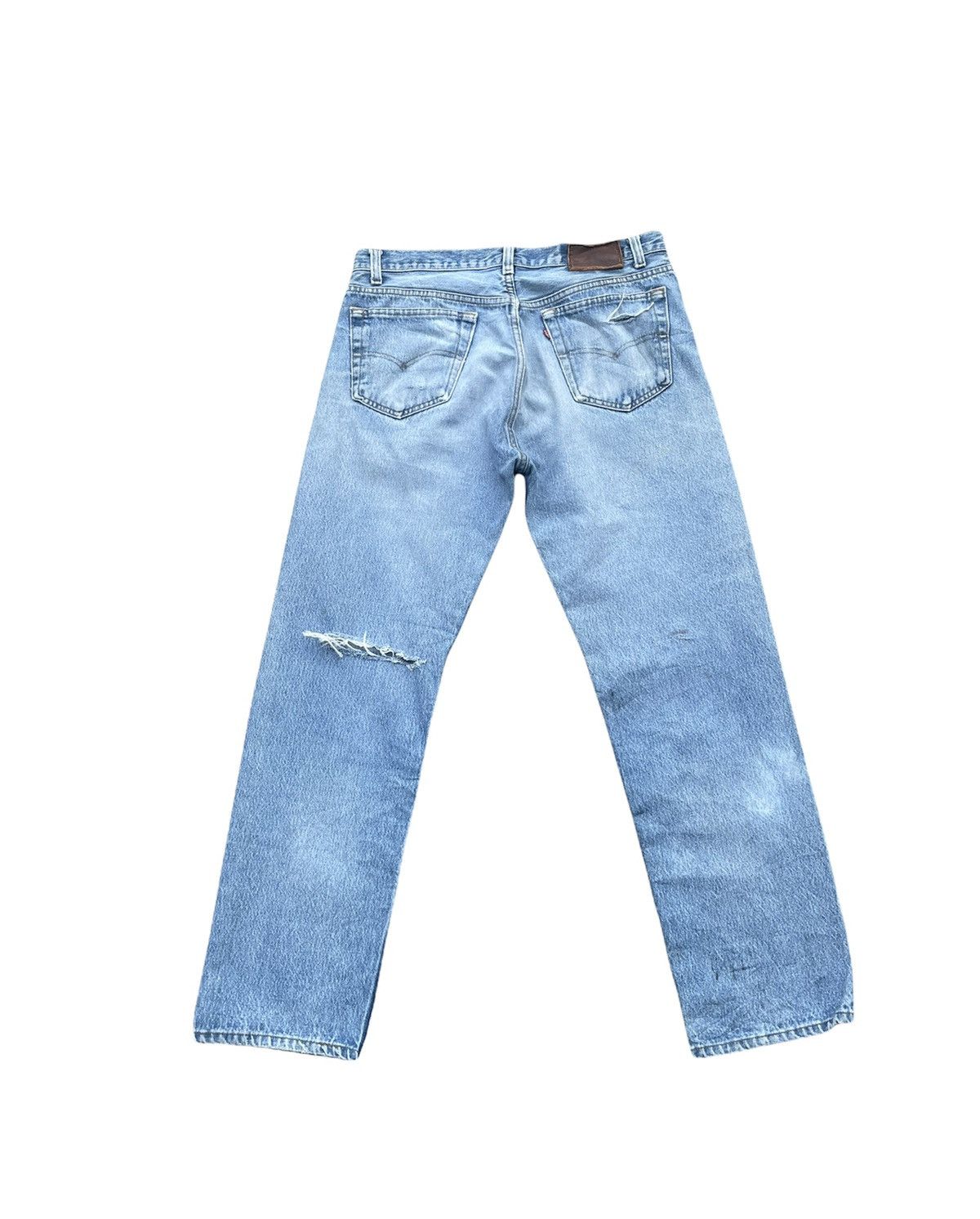 Levi's Vintage Levi’s 501 e 1991 Usa Aging Faded Distressed Size US 34 / EU 50 - 8 Thumbnail