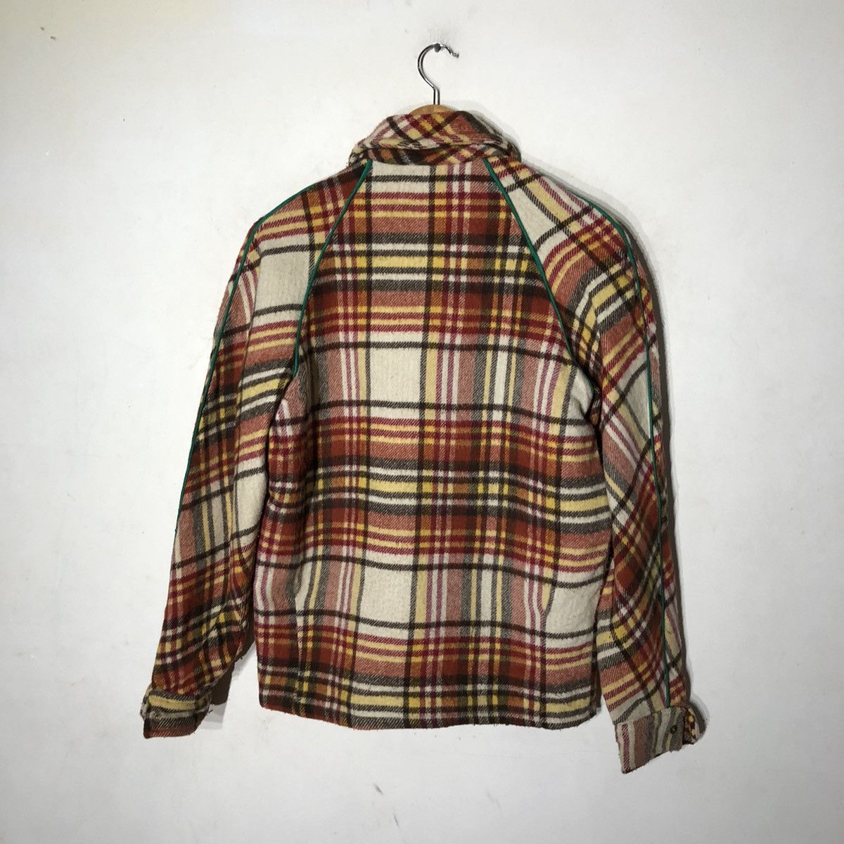 Japanese Brand WOOL BUTTON JACKET COLOURFUL DESIGN Size US S / EU 44-46 / 1 - 6 Thumbnail