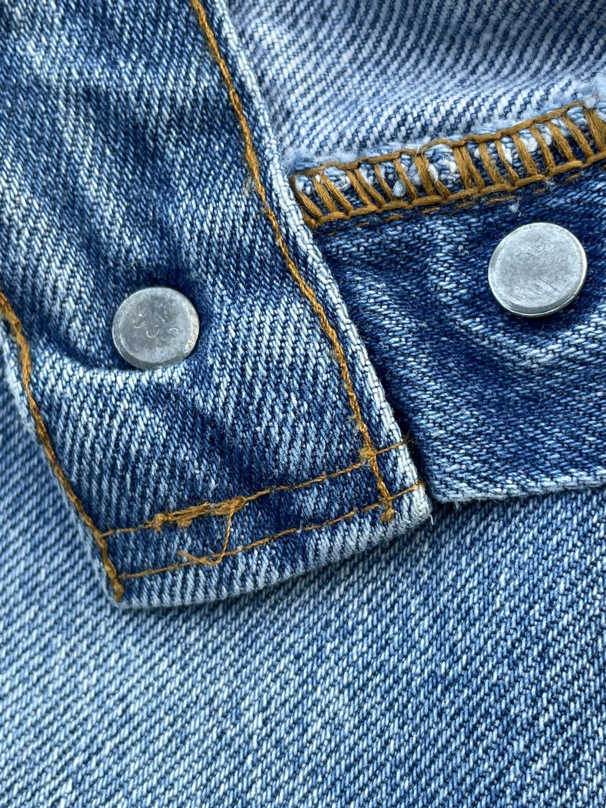 Levi's Vintage 1983 Levis 501 Single R Stone Wash Denim Size US 29 - 12 Thumbnail