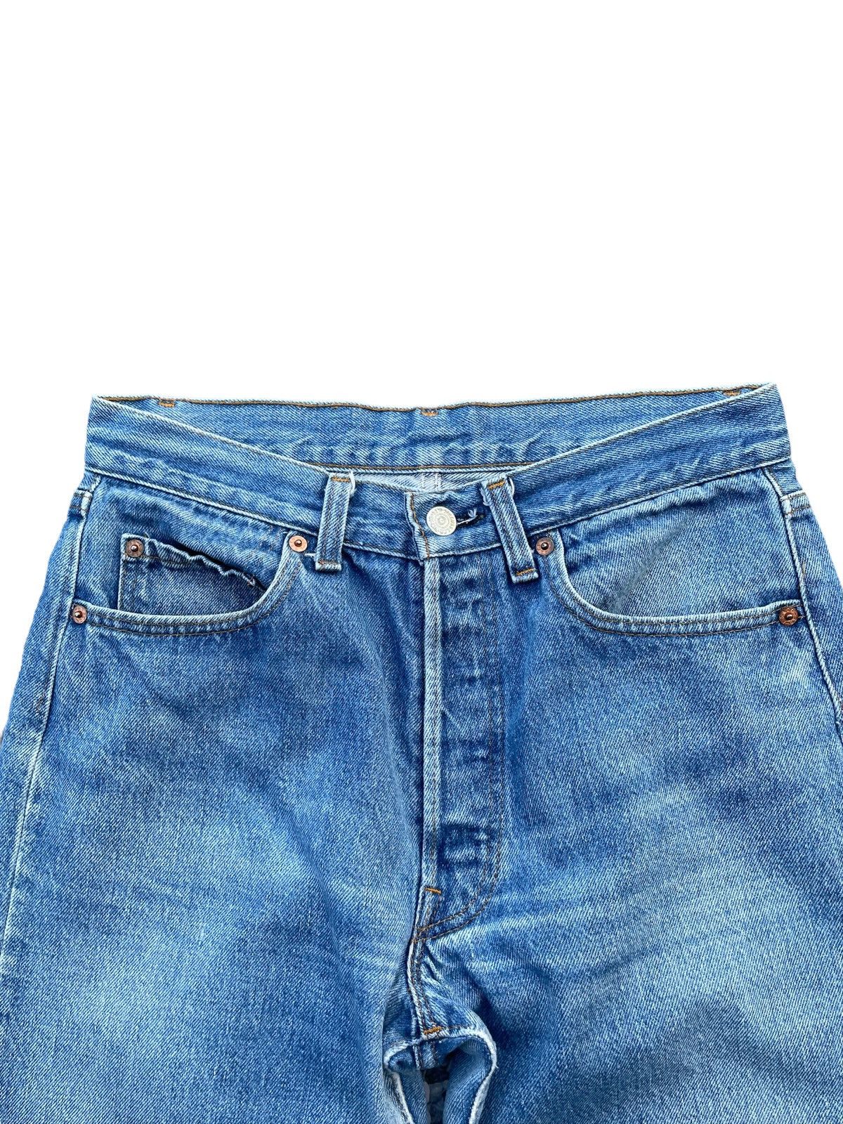 Levi's Vintage 1983 Levis 501 Single R Stone Wash Denim Size US 29 - 6 Thumbnail