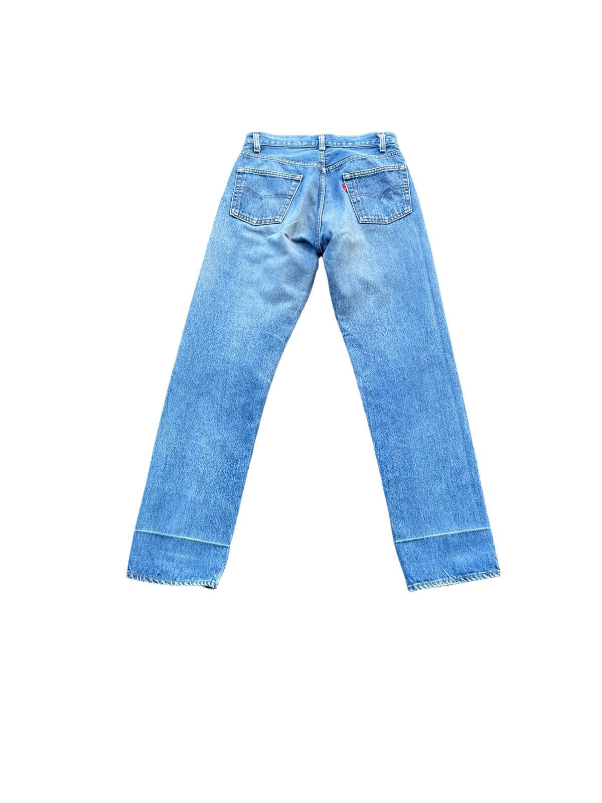 Levi's Vintage 1983 Levis 501 Single R Stone Wash Denim Size US 29 - 7 Thumbnail
