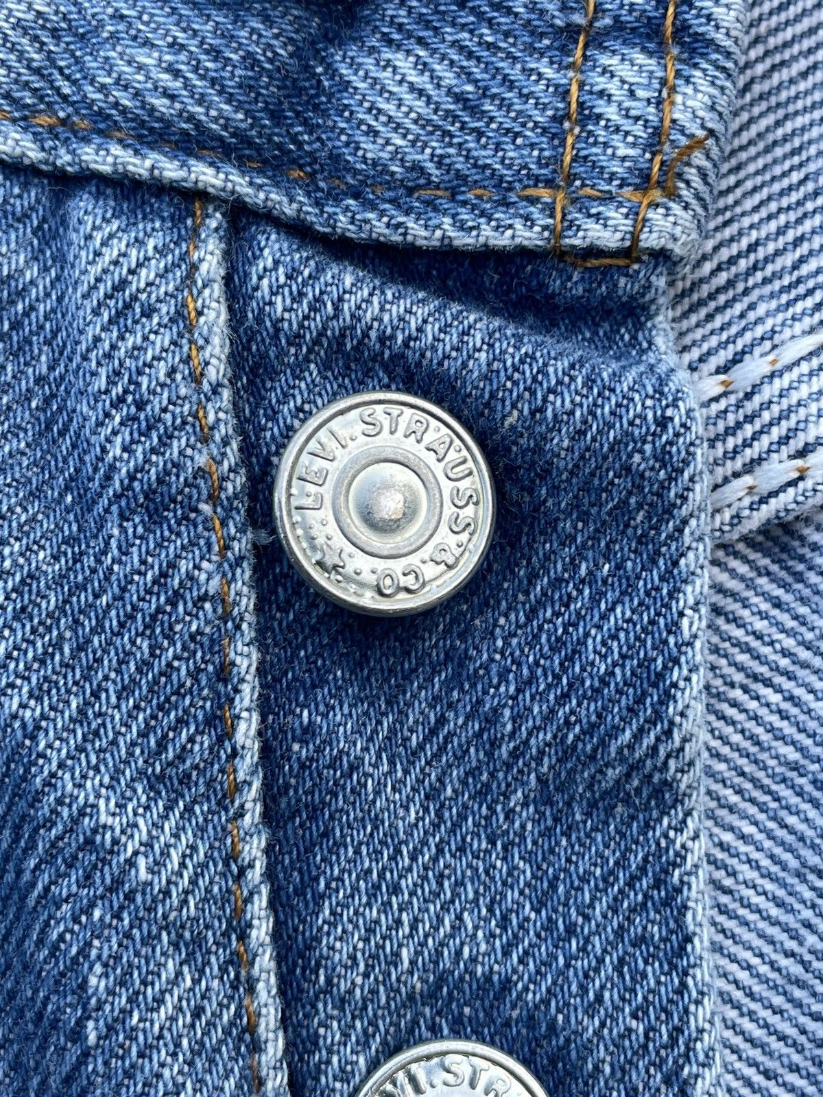 Levi's Vintage 1983 Levis 501 Single R Stone Wash Denim Size US 29 - 14 Thumbnail