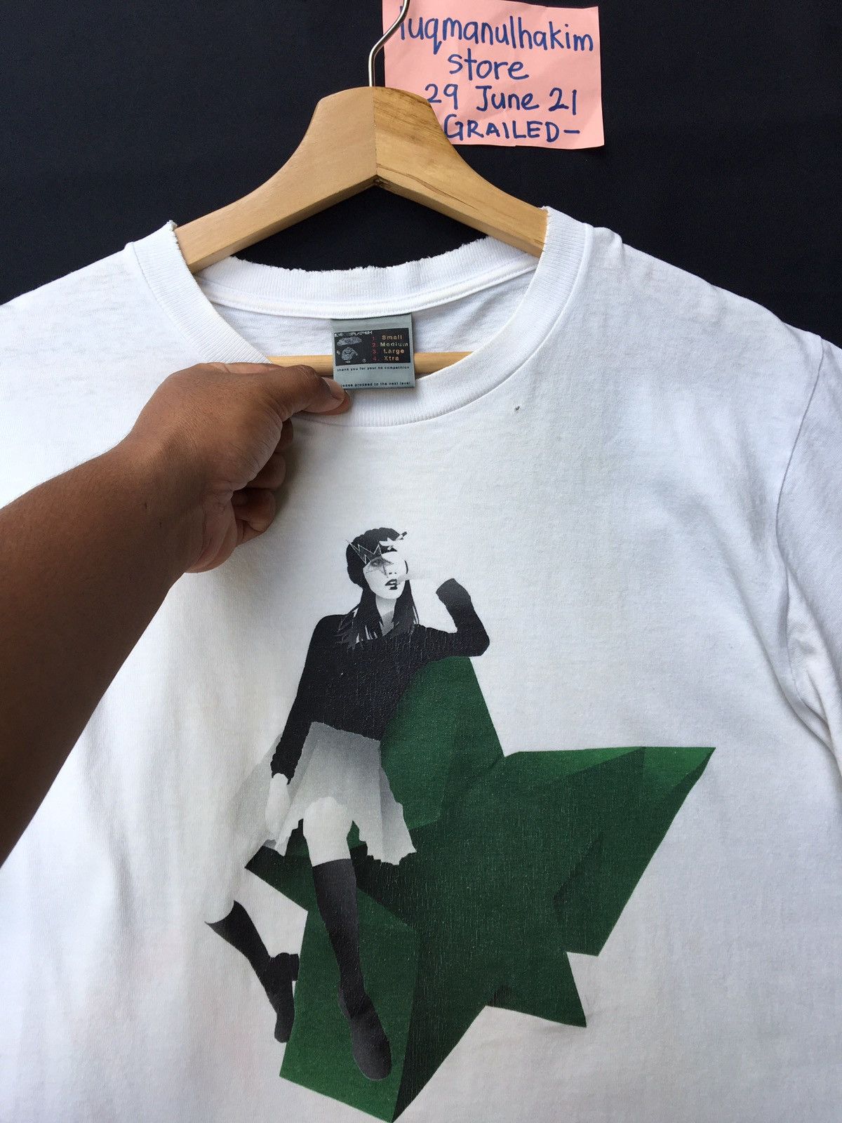 Bape Bapesta Girl Tee (2003) Size US M / EU 48-50 / 2 - 4 Thumbnail