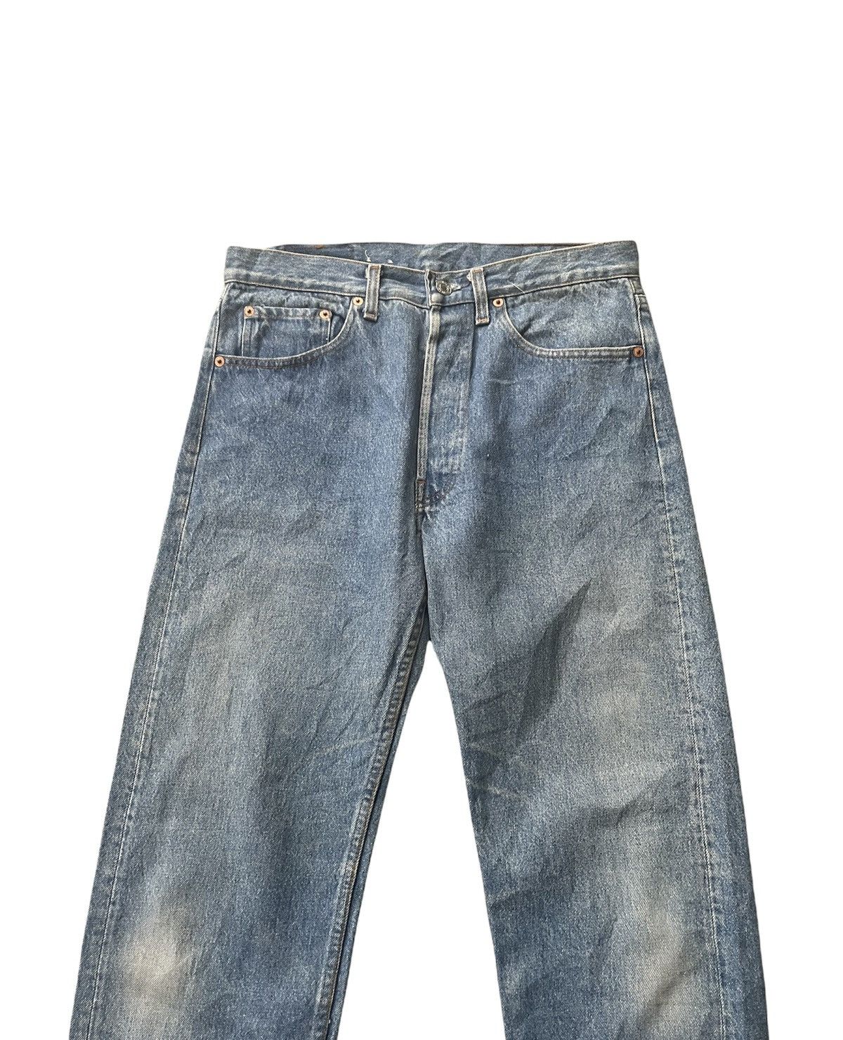 Levi's Vintage Levi’s 501XX e 1990 Aging Faded Wash Size US 31 - 4 Thumbnail