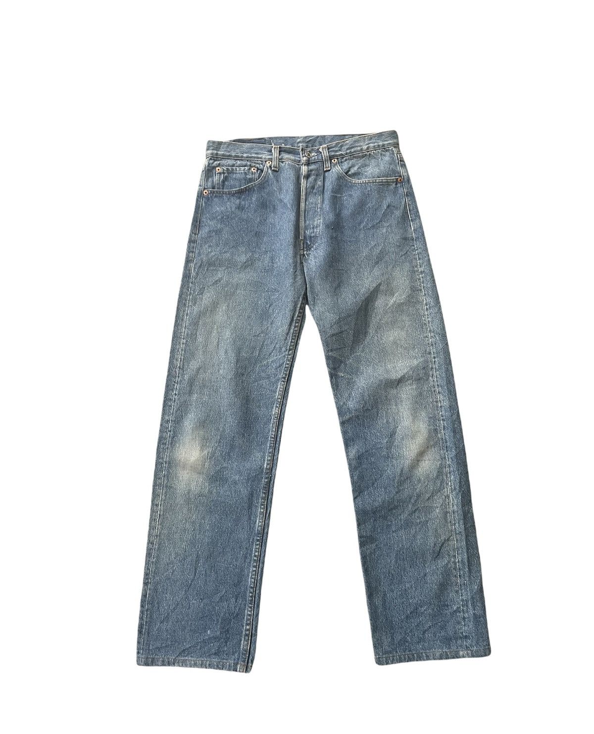 Levi's Vintage Levi’s 501XX e 1990 Aging Faded Wash Size US 31 - 1 Thumbnail