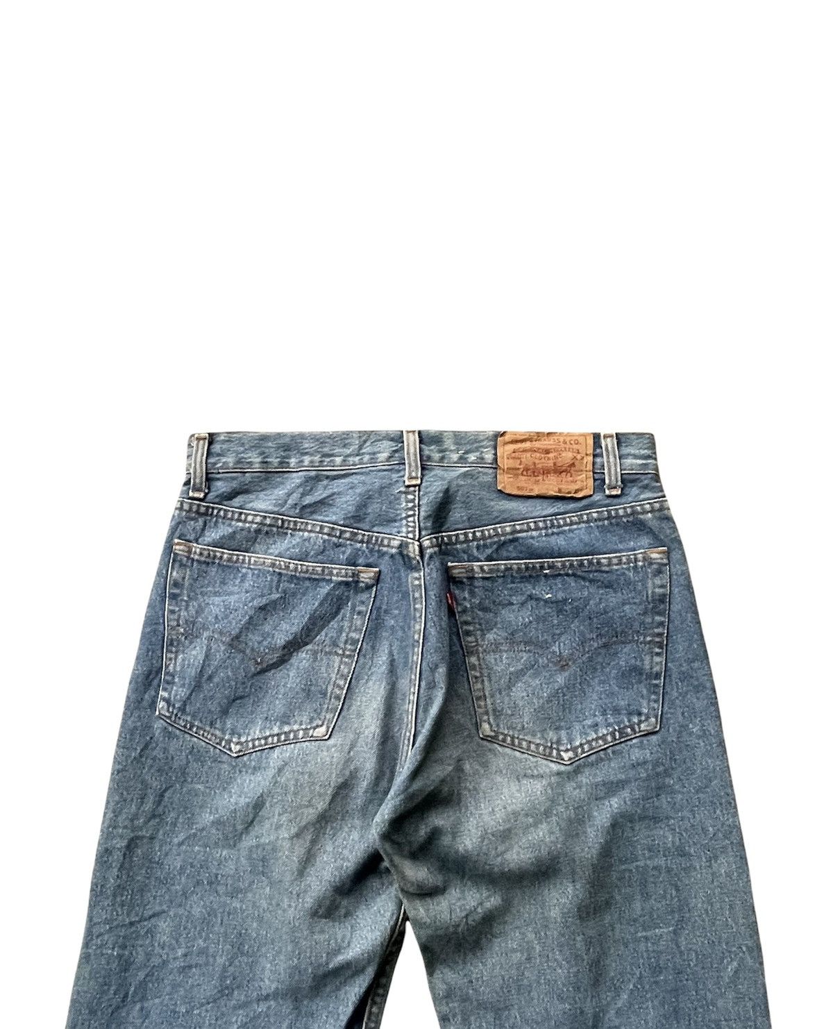 Levi's Vintage Levi’s 501XX e 1990 Aging Faded Wash Size US 31 - 7 Thumbnail