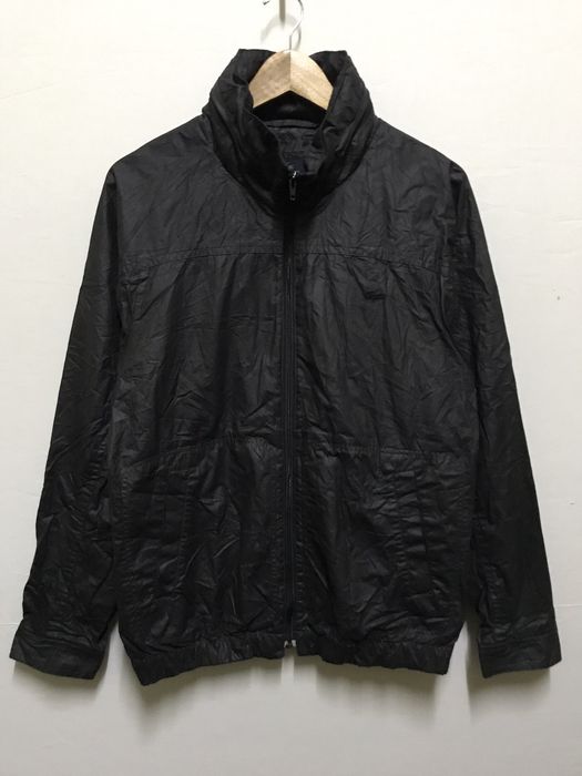 Lacoste Lacoste Wax Jacket Black Logo | Grailed