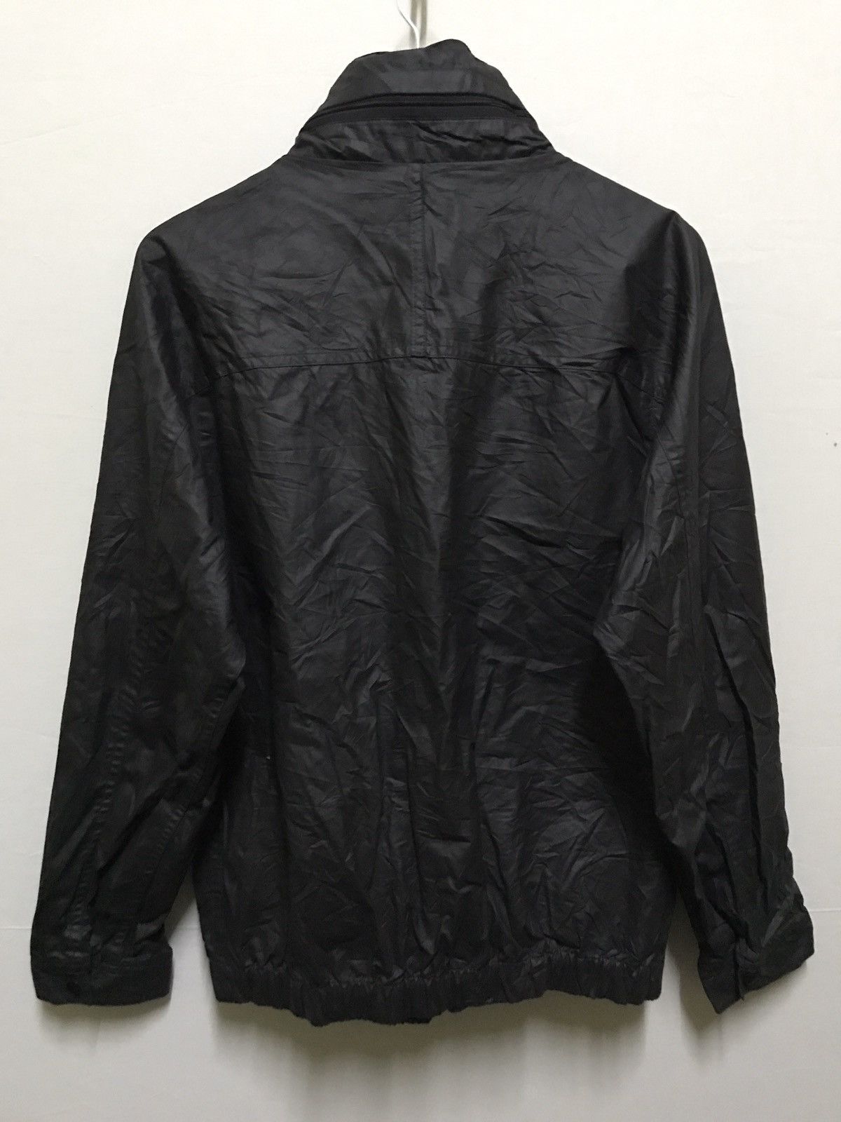 Japanese Brand × Lacoste Lacoste Wax Jacket Black Logo Size US L / EU 52-54 / 3 - 8 Thumbnail