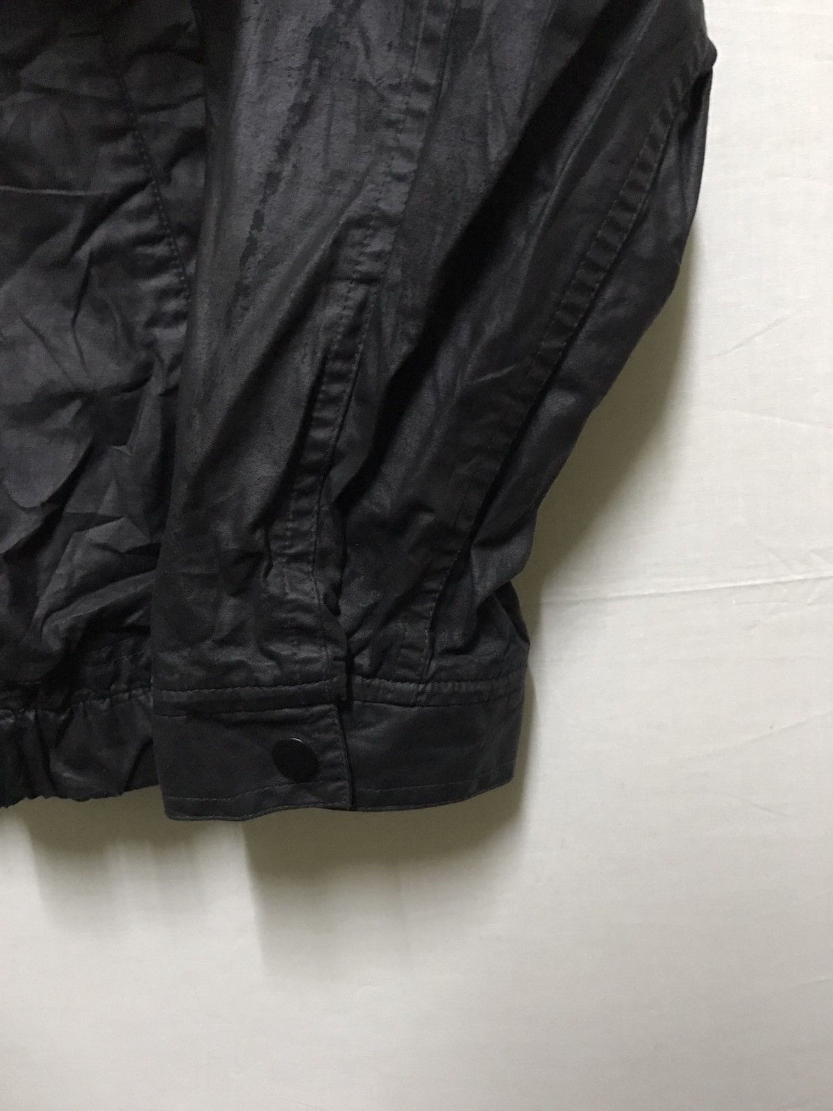 Japanese Brand × Lacoste Lacoste Wax Jacket Black Logo Size US L / EU 52-54 / 3 - 5 Thumbnail