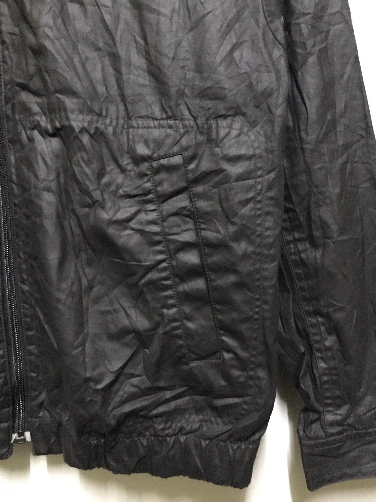 Japanese Brand × Lacoste Lacoste Wax Jacket Black Logo Size US L / EU 52-54 / 3 - 4 Thumbnail