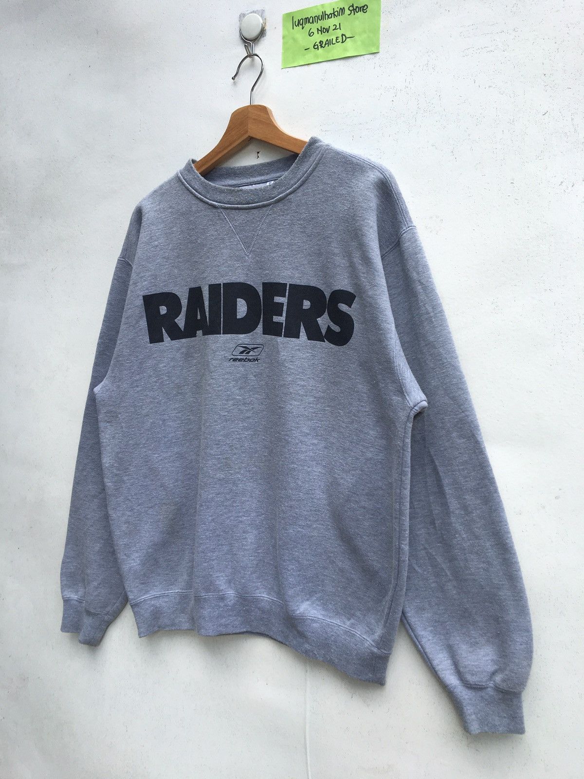 NFL Vintage NFL Raiders Big Logo Sweater Size US L / EU 52-54 / 3 - 2 Thumbnail