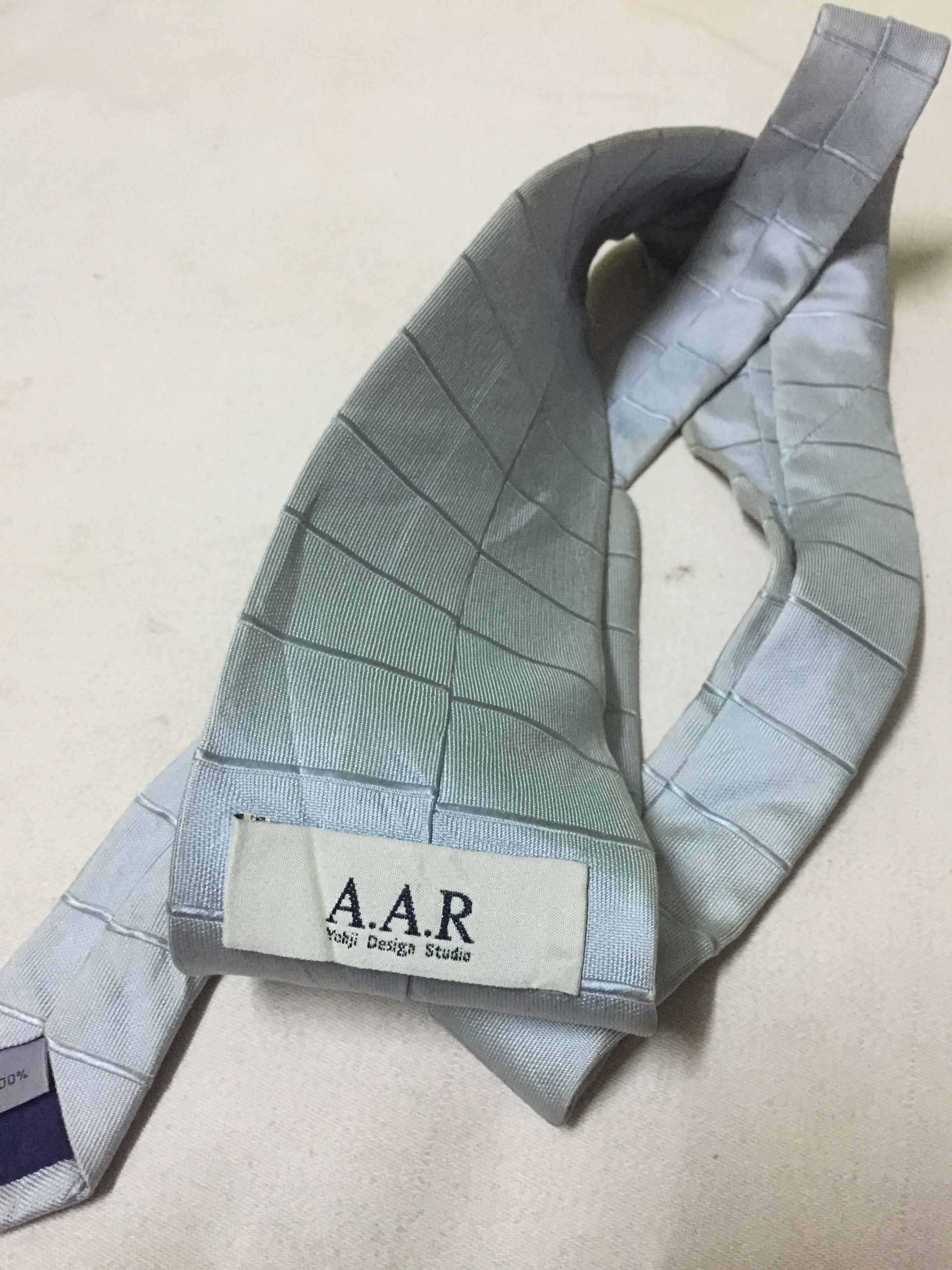 Yohji Yamamoto A.A.R Yohji Design Studio Necktie Size ONE SIZE - 3 Thumbnail