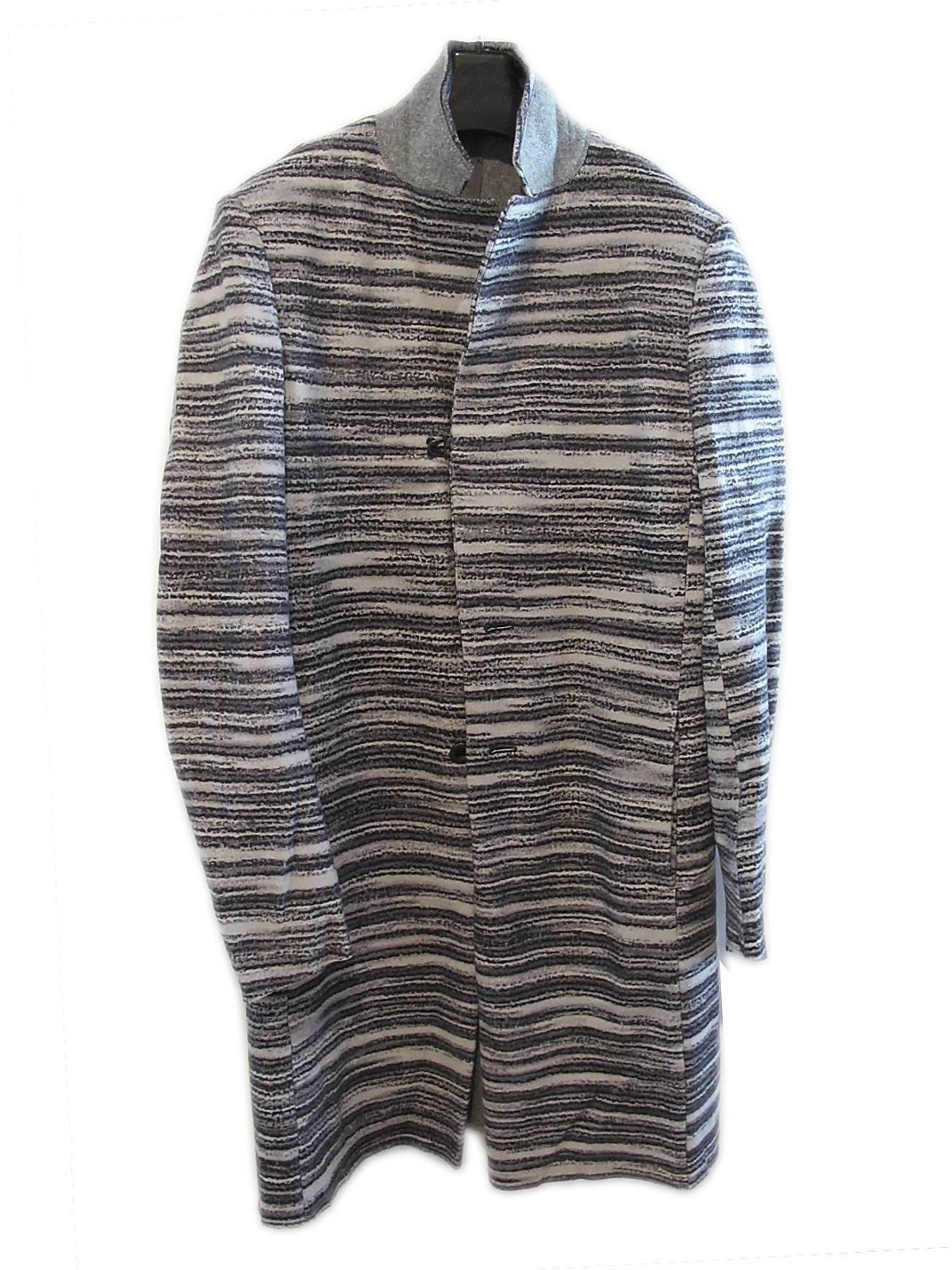 image of Kazuyuki Kumagai Attachment Coats in Grey, Men's (Size Small)