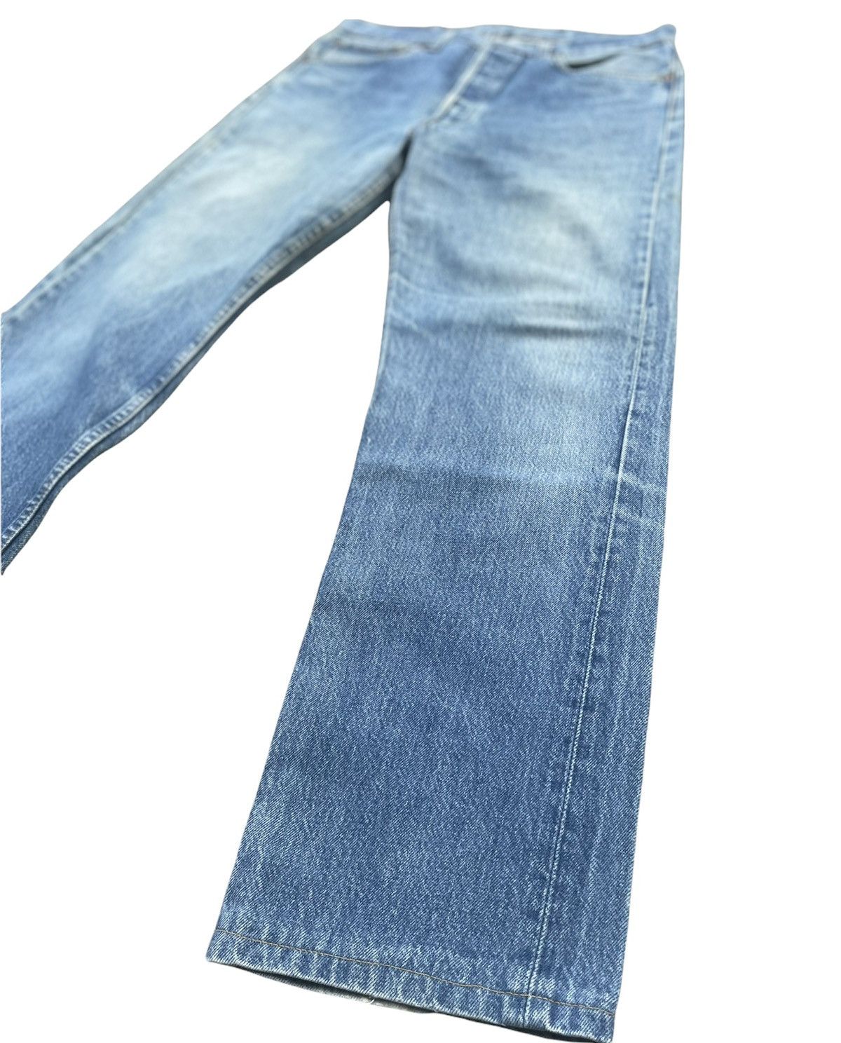 If Six Was Nine × Levi's × Vintage Vintage Levis 501 1991 USA Aging Faded Wash Denim Size US 33 - 2 Thumbnail