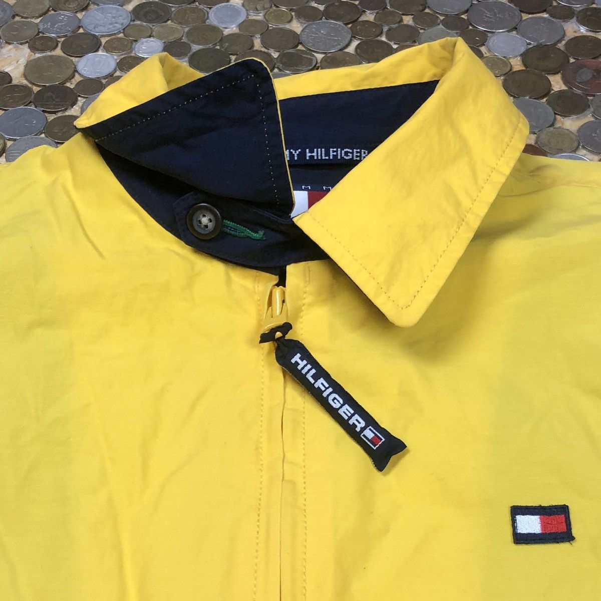Tommy Hilfiger × Vintage Tommy Hilfiger yellow jacket Size US M / EU 48-50 / 2 - 4 Thumbnail