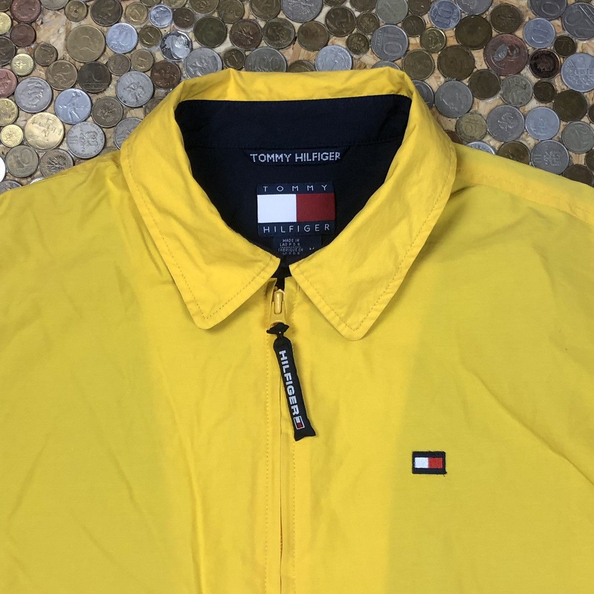 Tommy Hilfiger × Vintage Tommy Hilfiger yellow jacket Size US M / EU 48-50 / 2 - 3 Thumbnail
