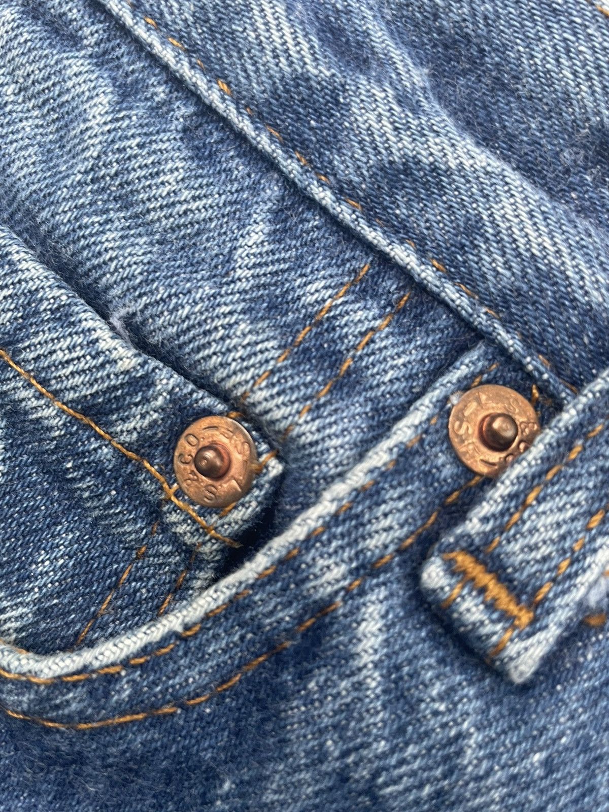 Levi's × Vintage Vintage Levi’s 501 e 1984 Usa Stone Wash Size US 28 / EU 44 - 16 Thumbnail