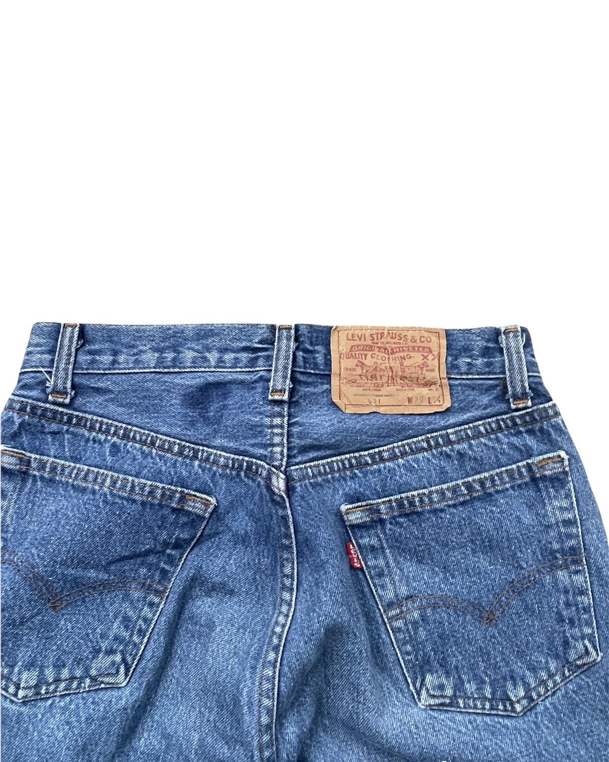 Levi's × Vintage Vintage Levi’s 501 e 1984 Usa Stone Wash Size US 28 / EU 44 - 8 Thumbnail