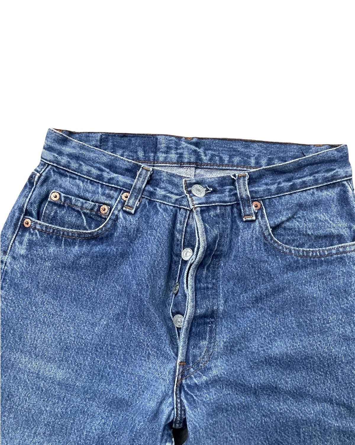 Levi's × Vintage Vintage Levi’s 501 e 1984 Usa Stone Wash Size US 28 / EU 44 - 5 Thumbnail