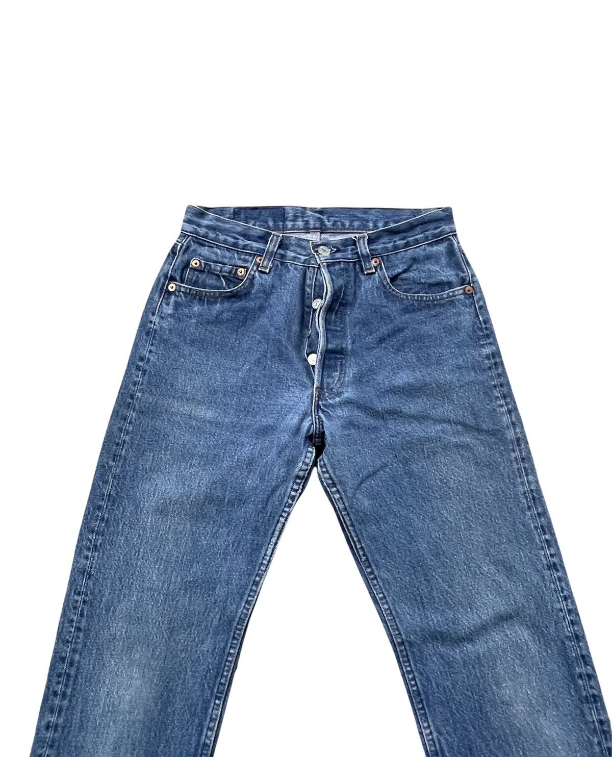 Levi's × Vintage Vintage Levi’s 501 e 1984 Usa Stone Wash Size US 28 / EU 44 - 3 Thumbnail
