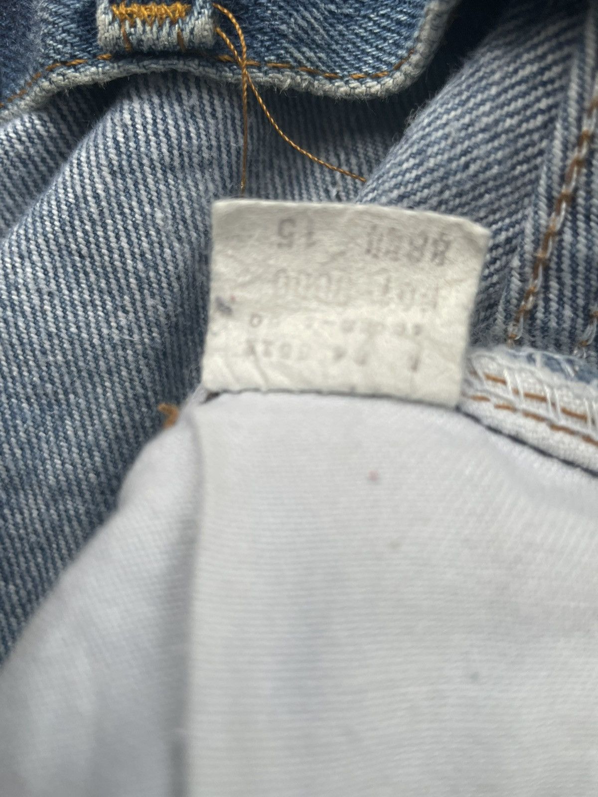 Levi's × Vintage Vintage Levi’s 501 e 1984 Usa Stone Wash Size US 28 / EU 44 - 11 Thumbnail
