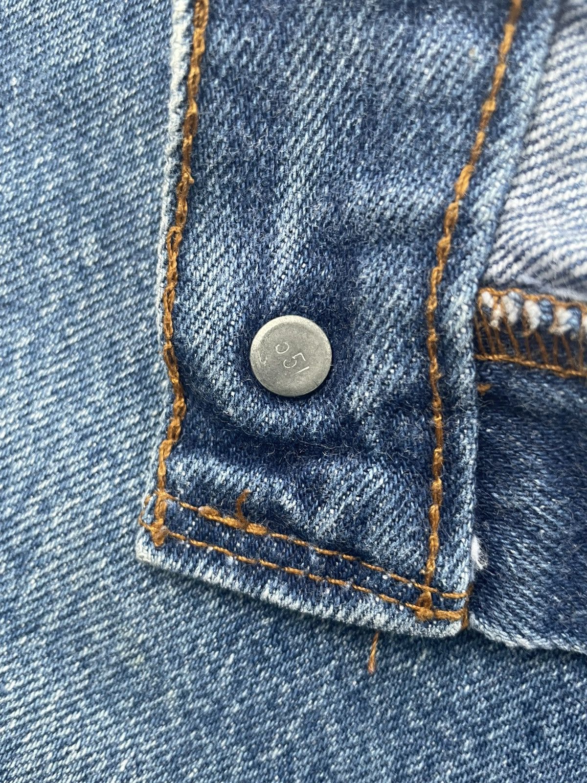 Levi's × Vintage Vintage Levi’s 501 e 1984 Usa Stone Wash Size US 28 / EU 44 - 14 Thumbnail