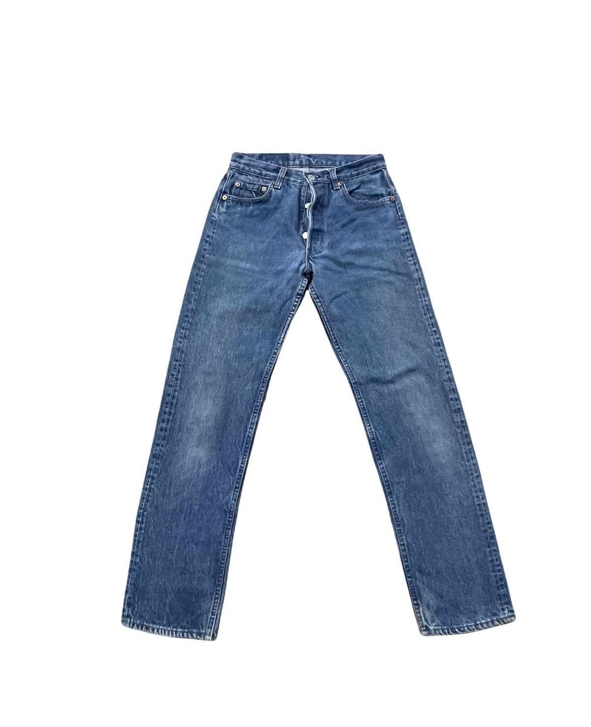 image of Levis x Made In USA Vintage Levi’S 501 E 1984 Usa Stone Wash in Blue, Men's (Size 28)