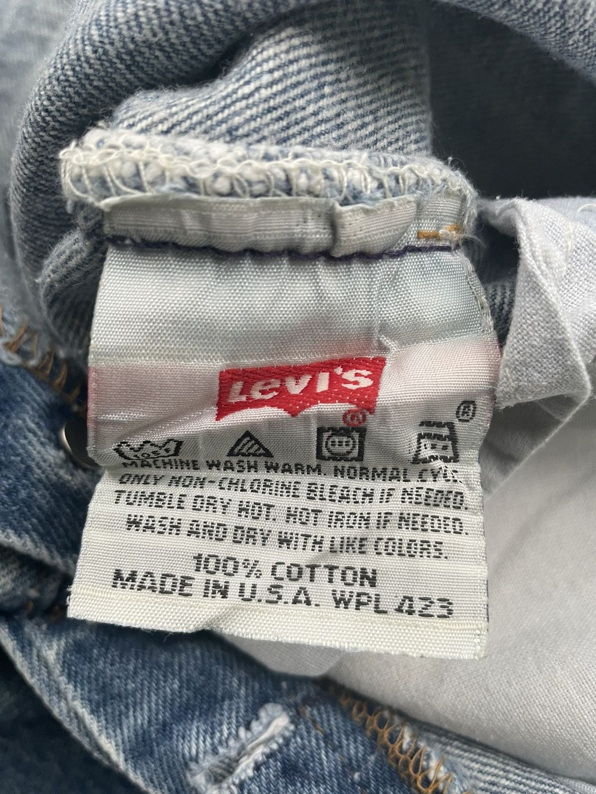 Levi's Levi’s 501 e 1995 Stone Aging Wash Size US 36 / EU 52 - 13 Thumbnail