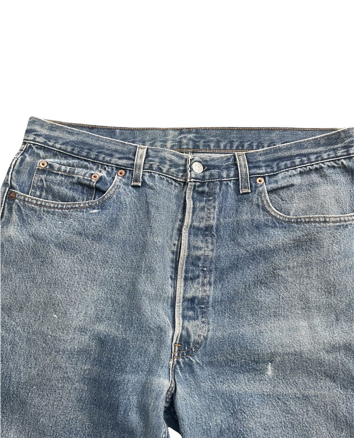 Levi's Levi’s 501 e 1995 Stone Aging Wash Size US 36 / EU 52 - 6 Thumbnail