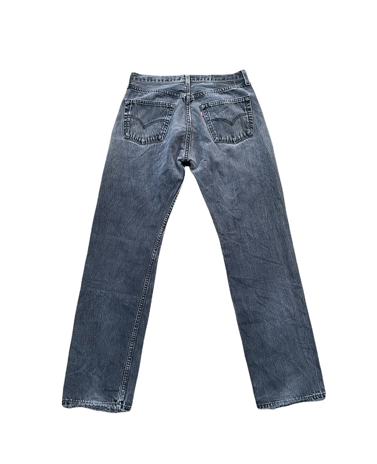 Levi's × Vintage Vintage Levi’s 501 e 1999 Usa Aging Distressed Denim Size US 31 - 7 Thumbnail