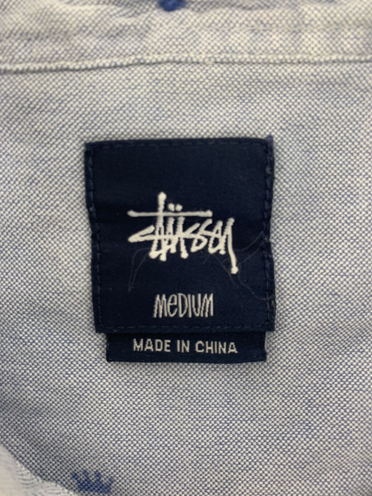Stussy Hype Stussy Embroidered Logo Crown Single Pocket Shirt Size US M / EU 48-50 / 2 - 4 Thumbnail