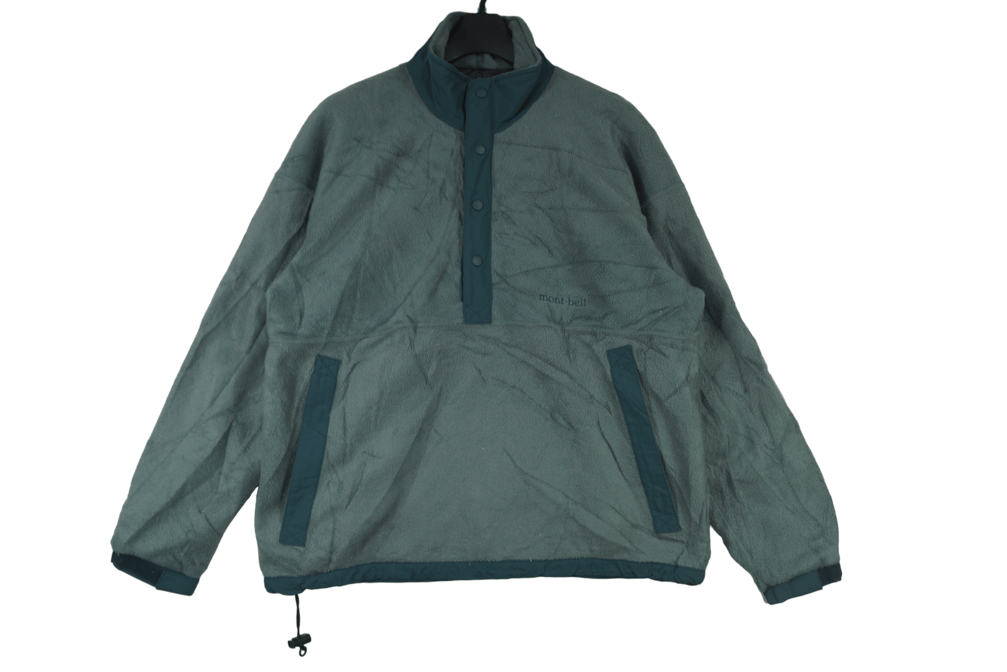 RARE!! Vintage Fleece Montbell Half Button Polartec 90s vintage