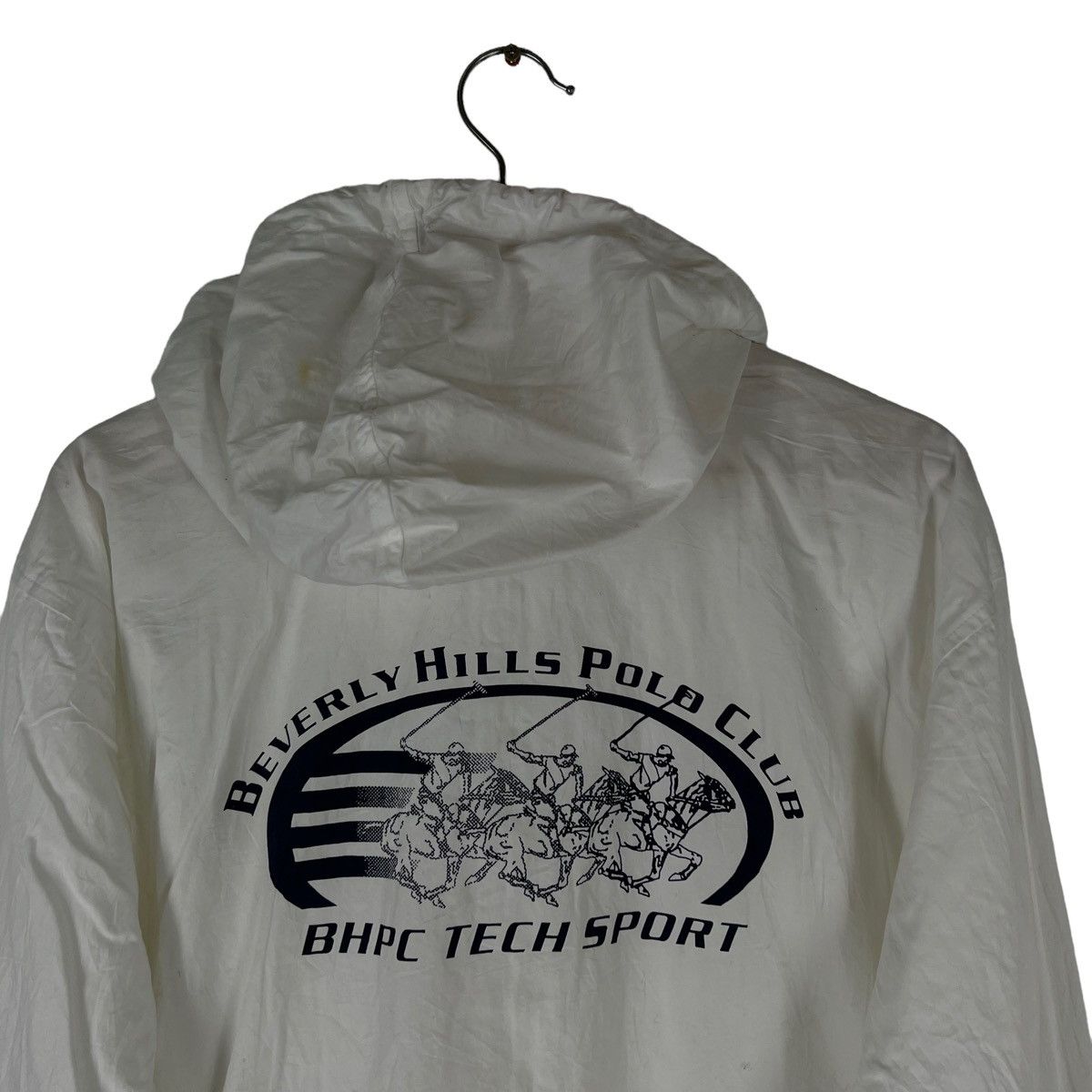 Japanese Brand VINTAGE BOMBER JACKET BEVERLY HILLS POLO CLUB BIG LOGO Size US L / EU 52-54 / 3 - 7 Thumbnail