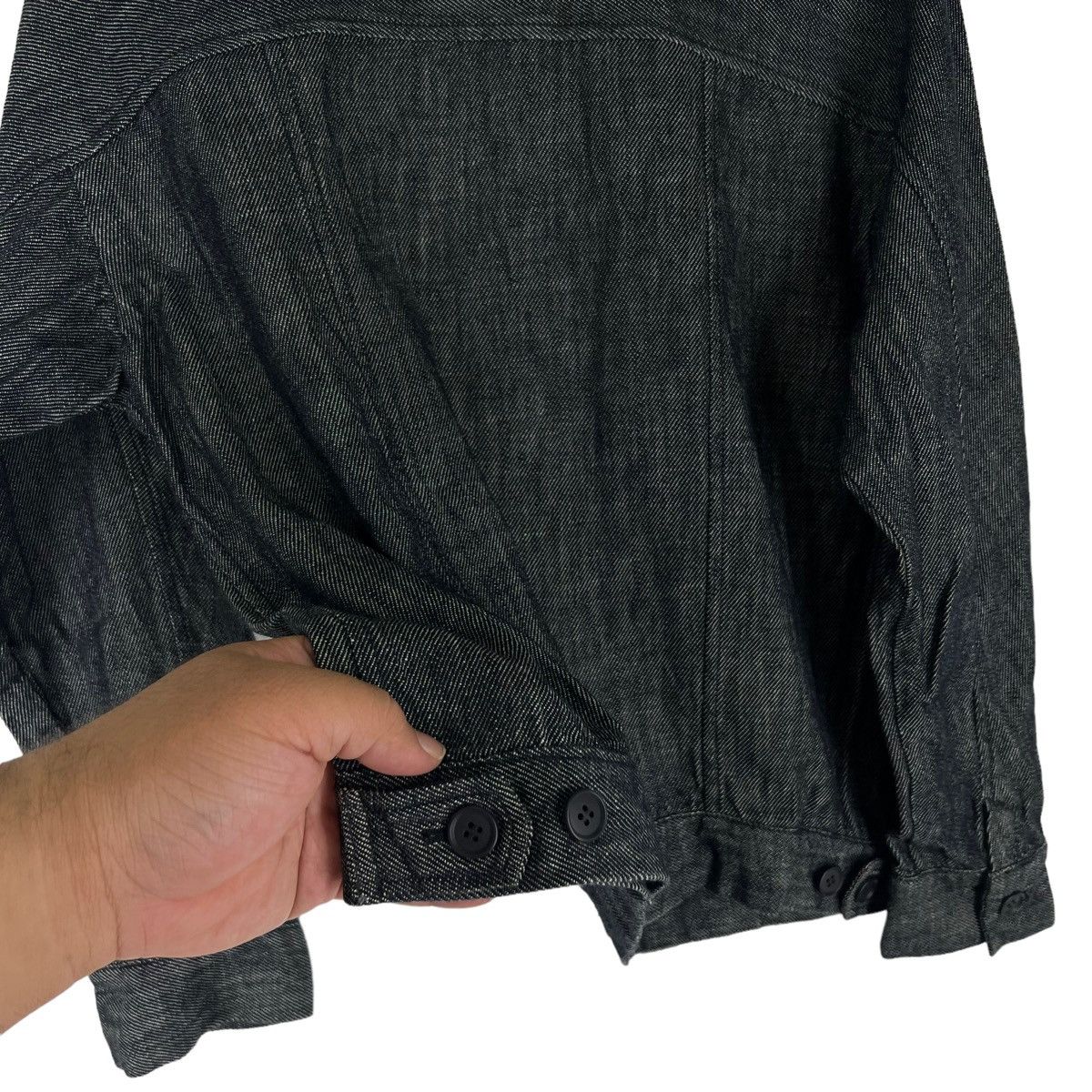 Issey Miyake VINTAGE DENIM JACKET PLANTATION ISSEY MIYAKE JAPAN MADE Size US M / EU 48-50 / 2 - 7 Thumbnail