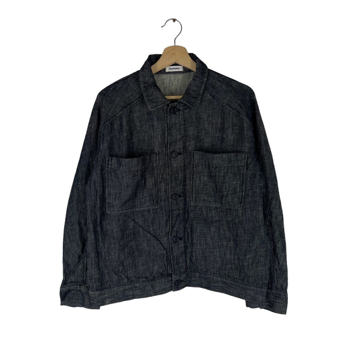 Issey Miyake VINTAGE DENIM JACKET PLANTATION ISSEY MIYAKE JAPAN MADE Size US M / EU 48-50 / 2 - 1 Thumbnail