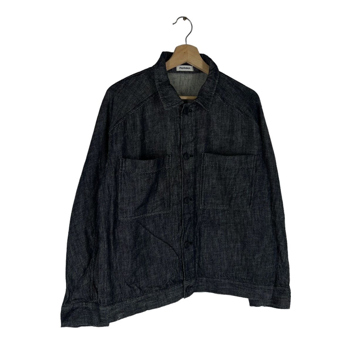 Issey Miyake VINTAGE DENIM JACKET PLANTATION ISSEY MIYAKE JAPAN MADE Size US M / EU 48-50 / 2 - 2 Thumbnail