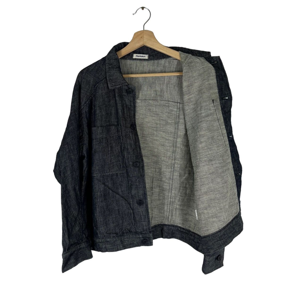 Issey Miyake VINTAGE DENIM JACKET PLANTATION ISSEY MIYAKE JAPAN MADE Size US M / EU 48-50 / 2 - 11 Thumbnail