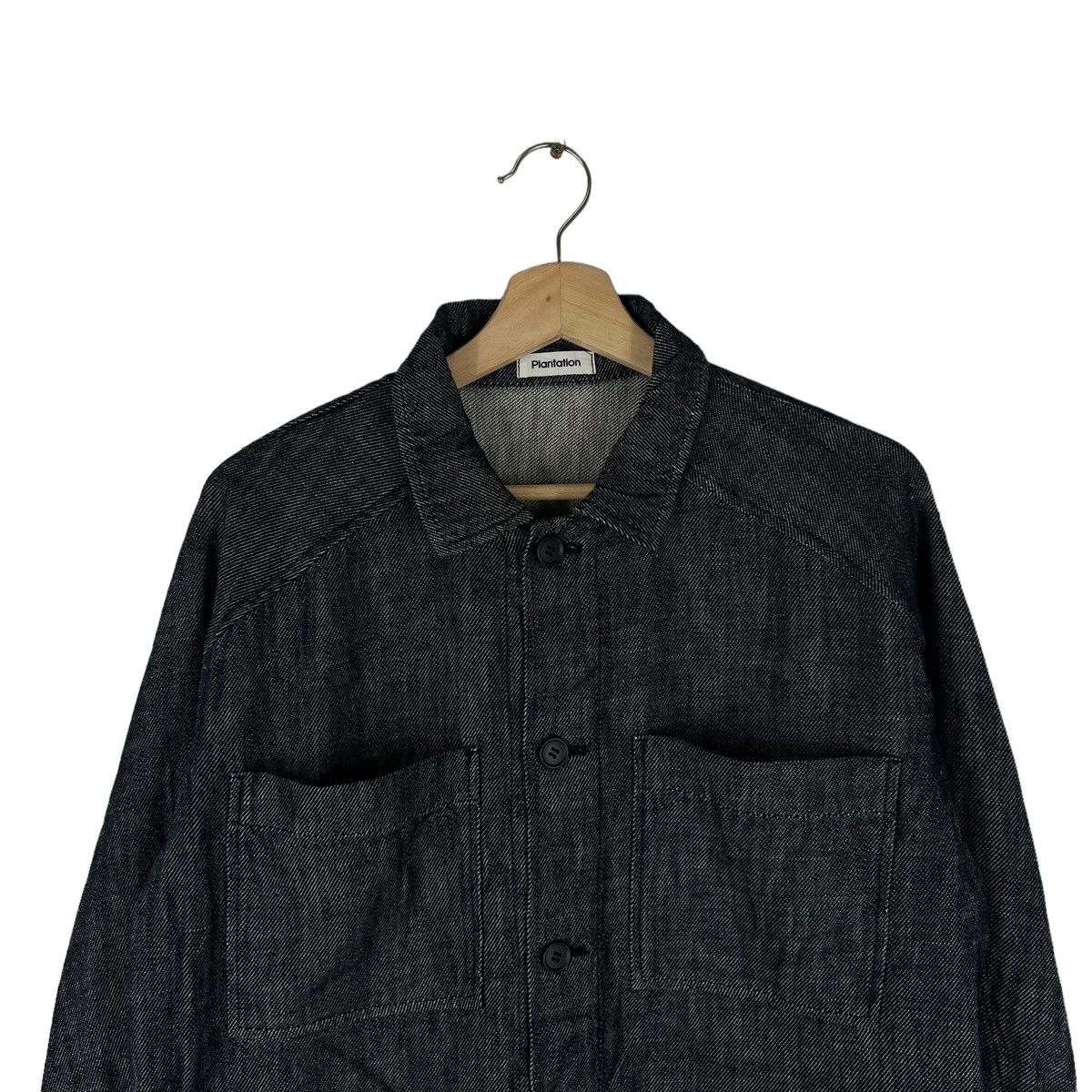 Issey Miyake VINTAGE DENIM JACKET PLANTATION ISSEY MIYAKE JAPAN MADE Size US M / EU 48-50 / 2 - 3 Thumbnail