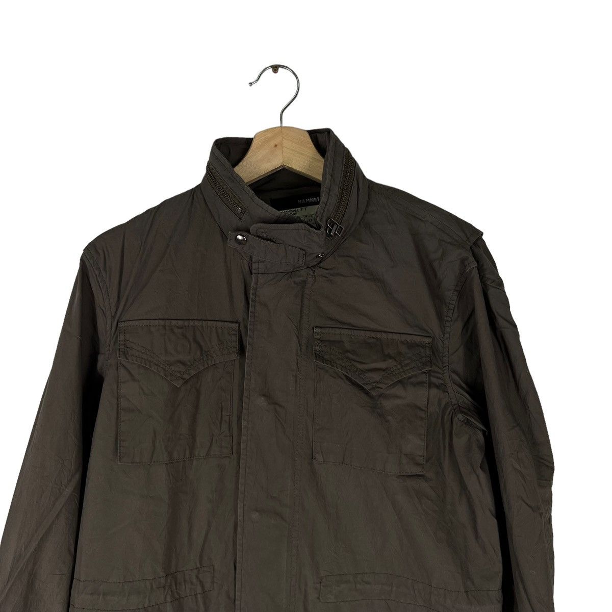 Japanese Brand VINTAGE SURVIVAL JACKET MULTI POCKET CARGO HAMNETT JAPAN Size US L / EU 52-54 / 3 - 2 Thumbnail