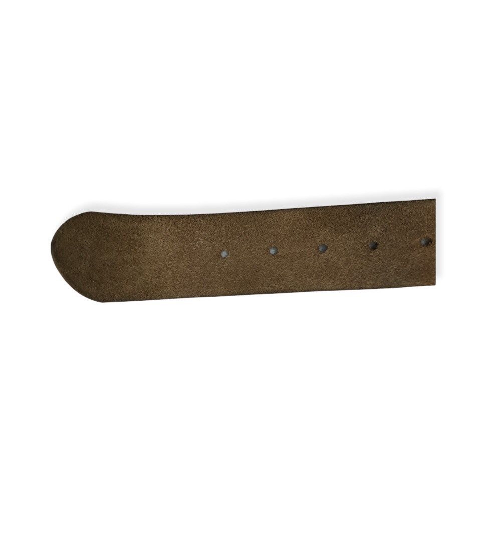 Calvin Klein × Leather × Other Vintage Calvin Klein American Native Leather Buckle Belts Size ONE SIZE - 6 Thumbnail