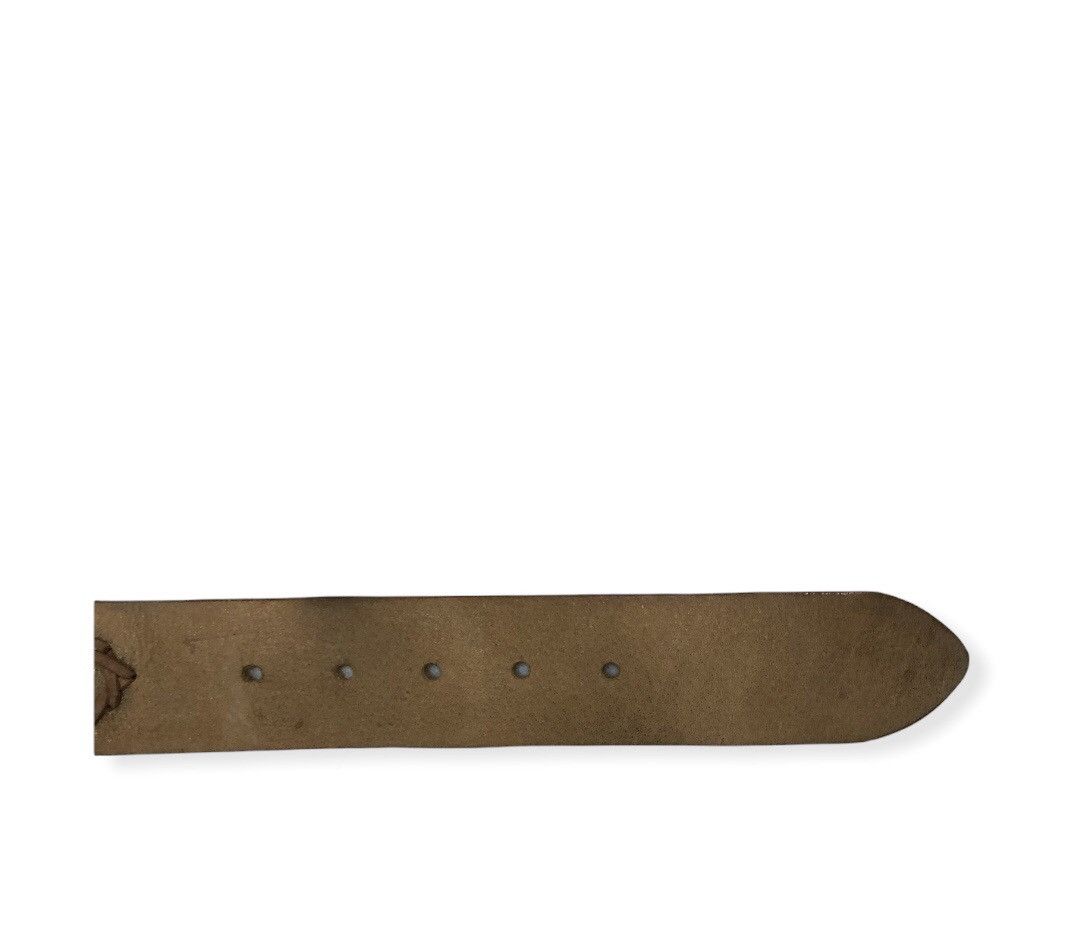 Calvin Klein × Leather × Other Vintage Calvin Klein American Native Leather Buckle Belts Size ONE SIZE - 5 Thumbnail