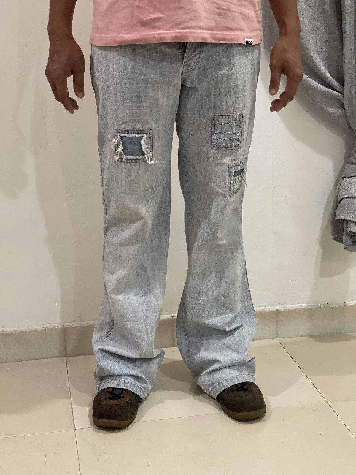 Japanese Brand 🔥FLARE JEANS BOOTCUT JAPANESE BRAND KAPITAL Size 32" / US 10 / IT 46 - 1 Thumbnail