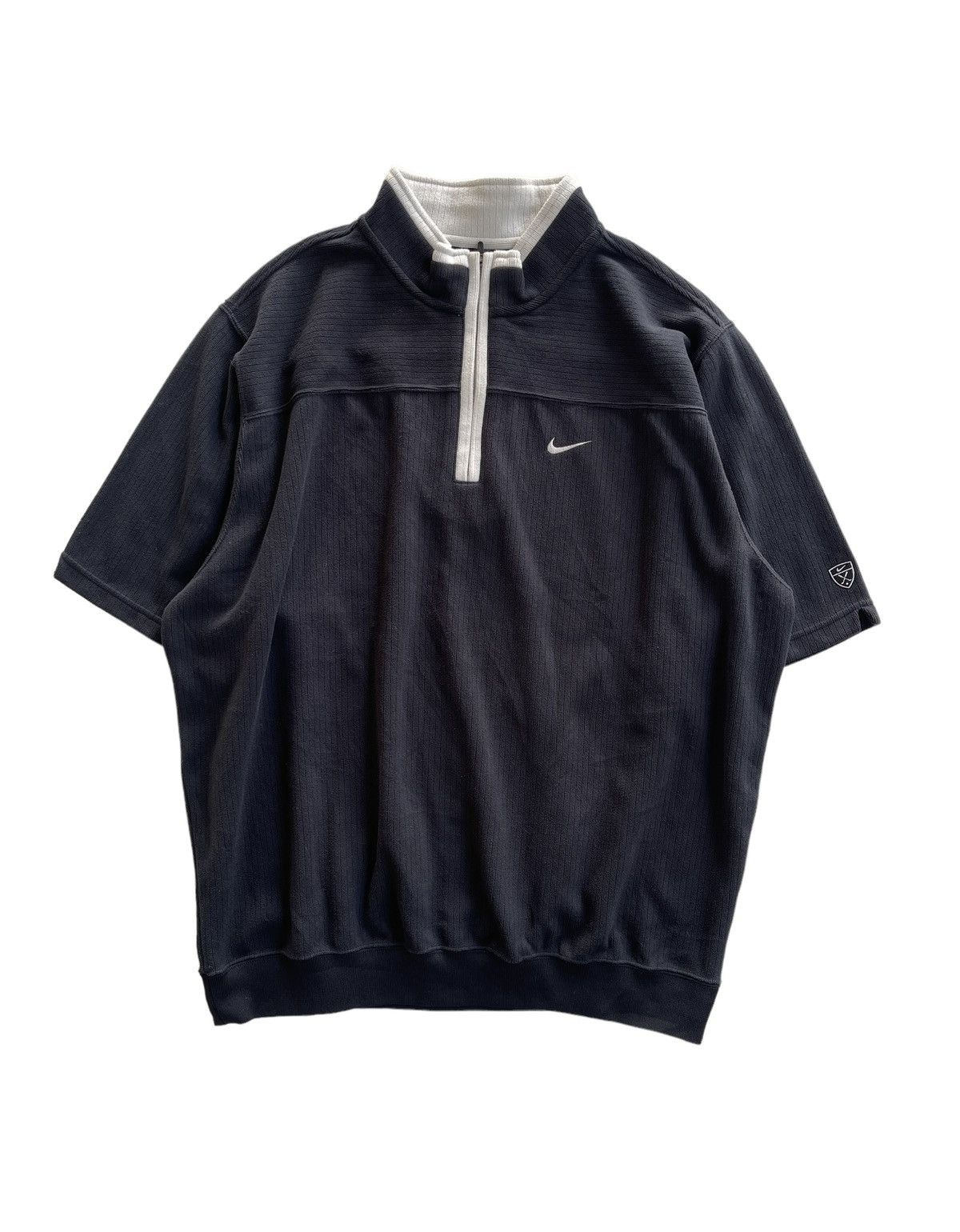 Nike Vintage Nike Golf Tiger Wood Half Zipper Shirts Size US L / EU 52-54 / 3 - 1 Thumbnail