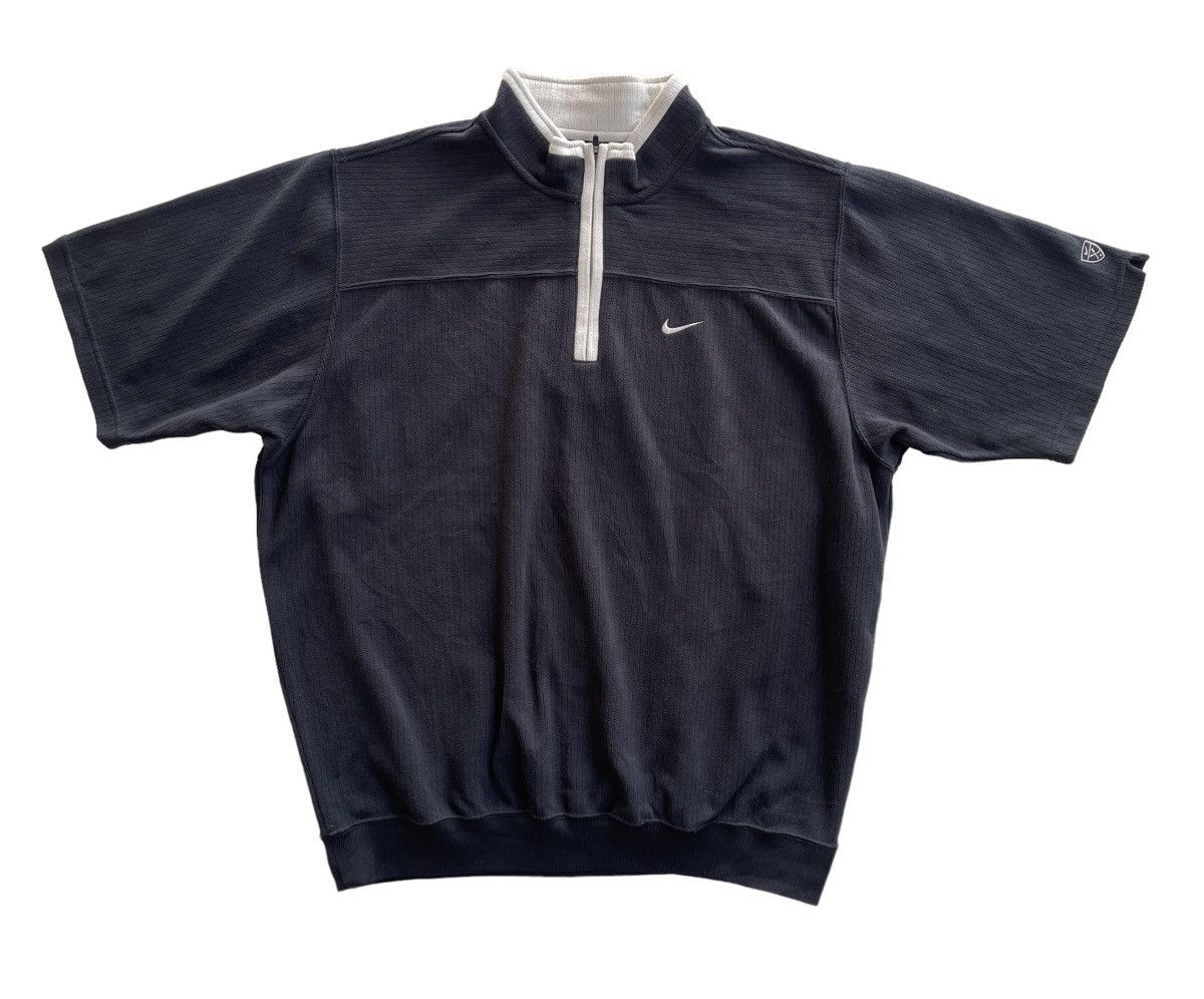 Nike Vintage Nike Golf Tiger Wood Half Zipper Shirts Size US L / EU 52-54 / 3 - 2 Thumbnail