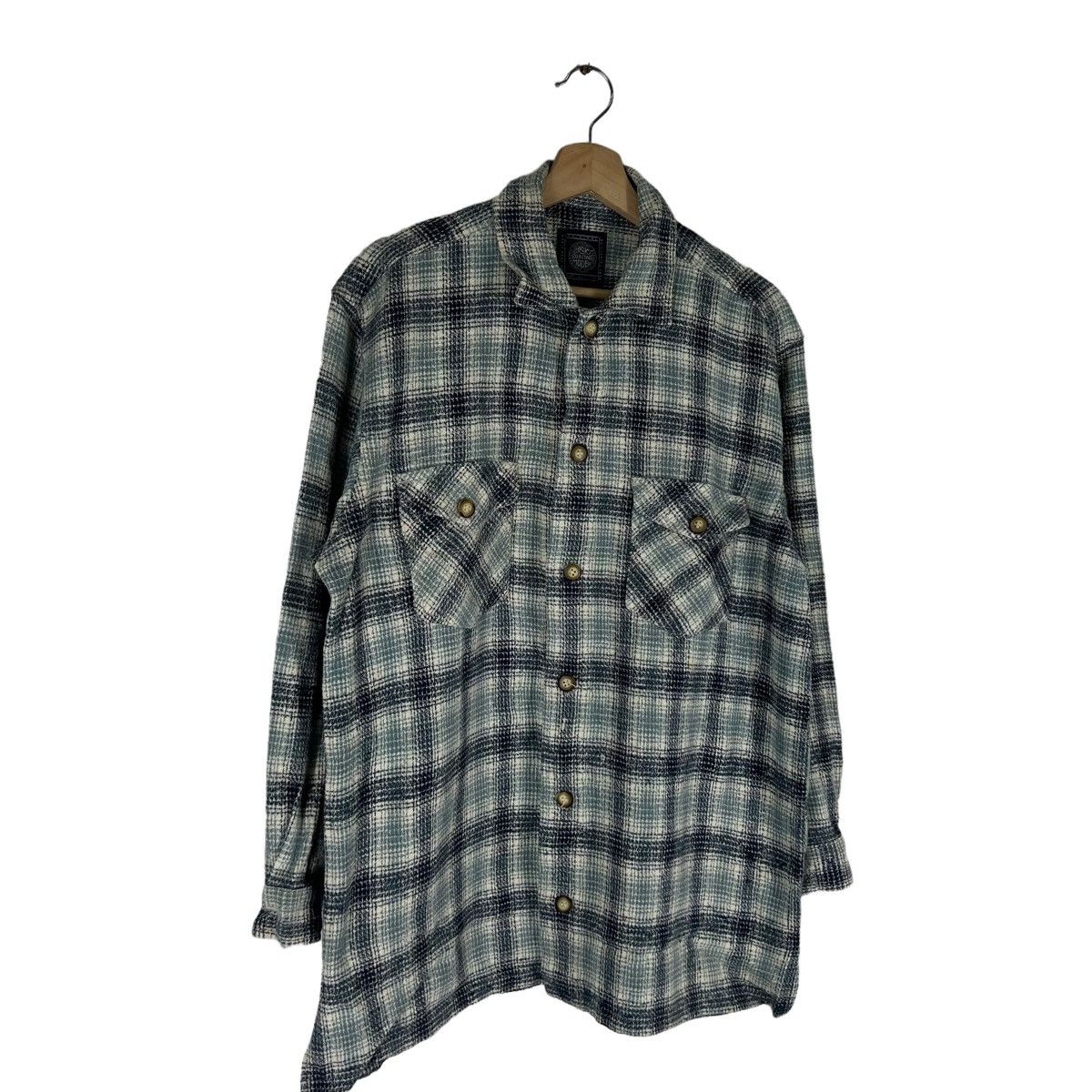 Flannel VINTAGE FLANNEL JACKET TARTAN DESIGN INSPIRED ISSEY MIYAKE Size US M / EU 48-50 / 2 - 2 Thumbnail