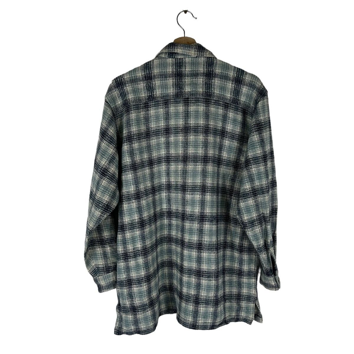 Flannel VINTAGE FLANNEL JACKET TARTAN DESIGN INSPIRED ISSEY MIYAKE Size US M / EU 48-50 / 2 - 8 Thumbnail