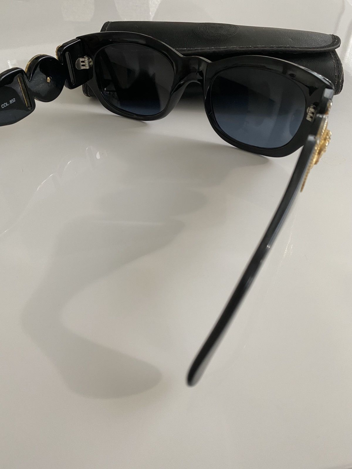 Versace × Vintage VINTAGE GIANNI VERSACE SUNGLASSES AS WORN BY BIGGIE SMALLS Size ONE SIZE - 5 Thumbnail