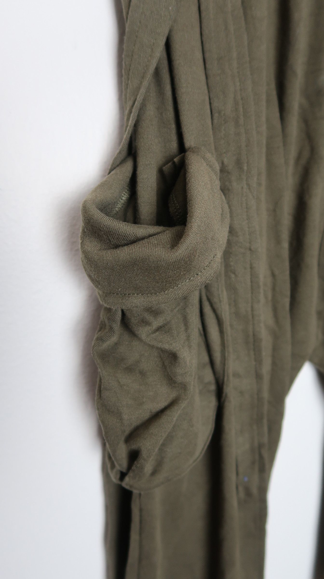 Japanese Brand Lazy Daisy 3rd Quarter Bondage Cargo Sweatpants Pants Size 26" / US 2 / IT 38 - 6 Thumbnail