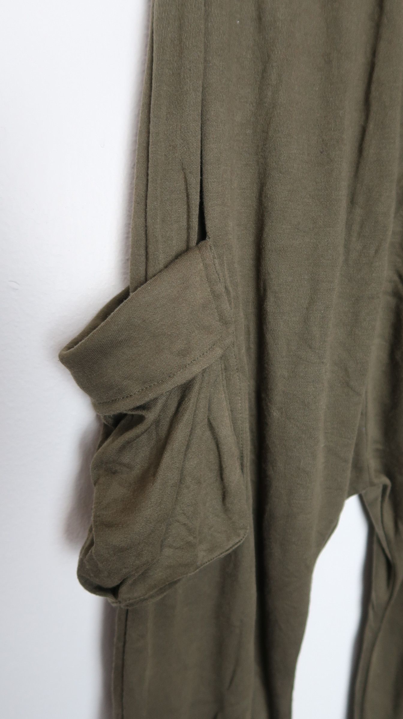 Japanese Brand Lazy Daisy 3rd Quarter Bondage Cargo Sweatpants Pants Size 26" / US 2 / IT 38 - 13 Thumbnail